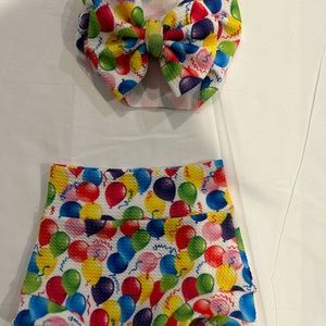 Baby girl Bummies, bummy set 0-3 months